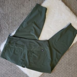 Patagonia Womens Happy Hike Studio Pants Kale Green